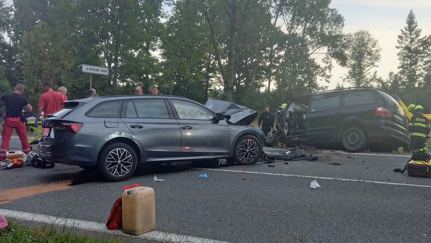 Tragická nehoda u Dvora Králové.