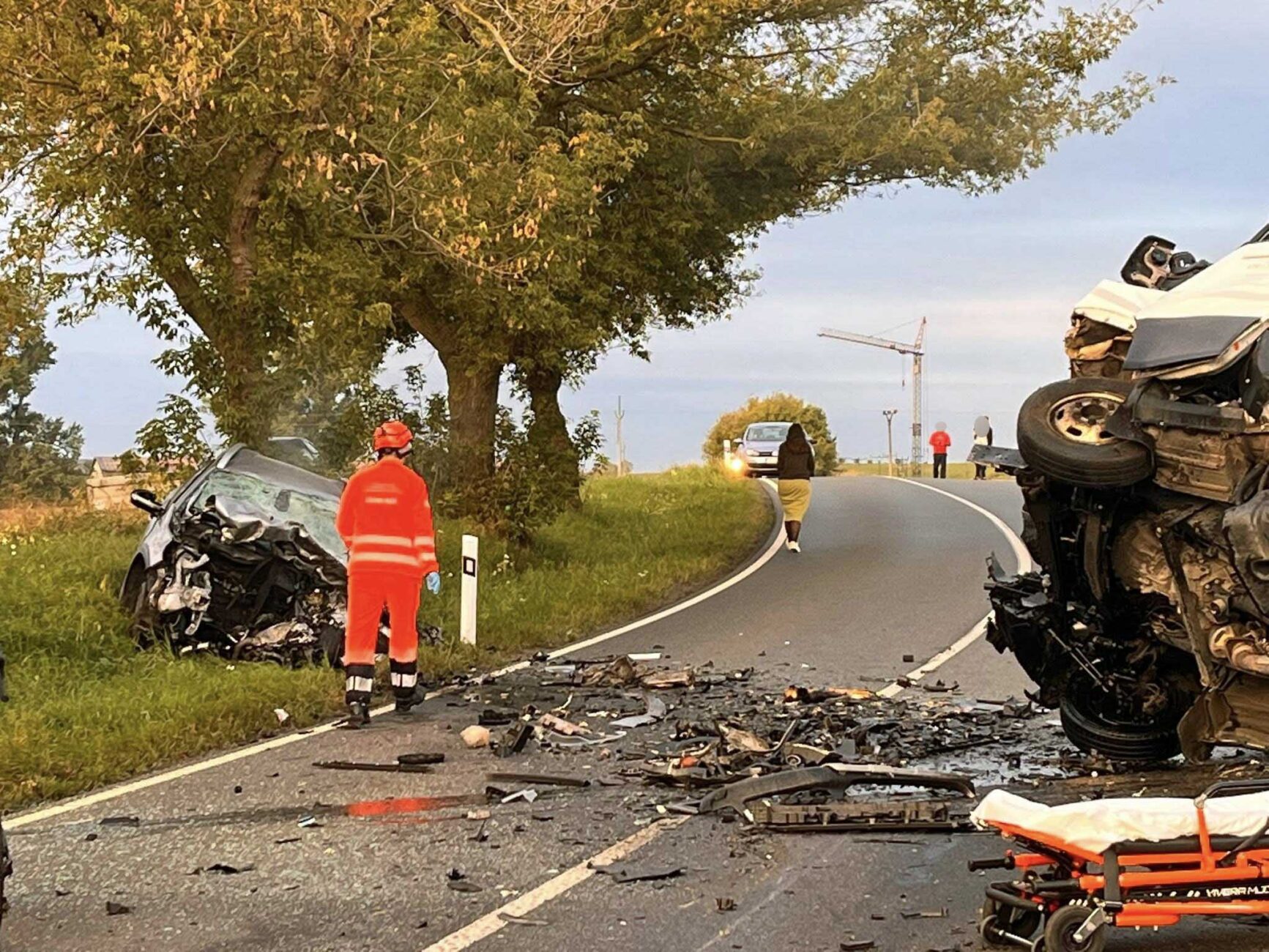 Tragická nehoda na Hodonínsku. Autor: Milan Ilčik