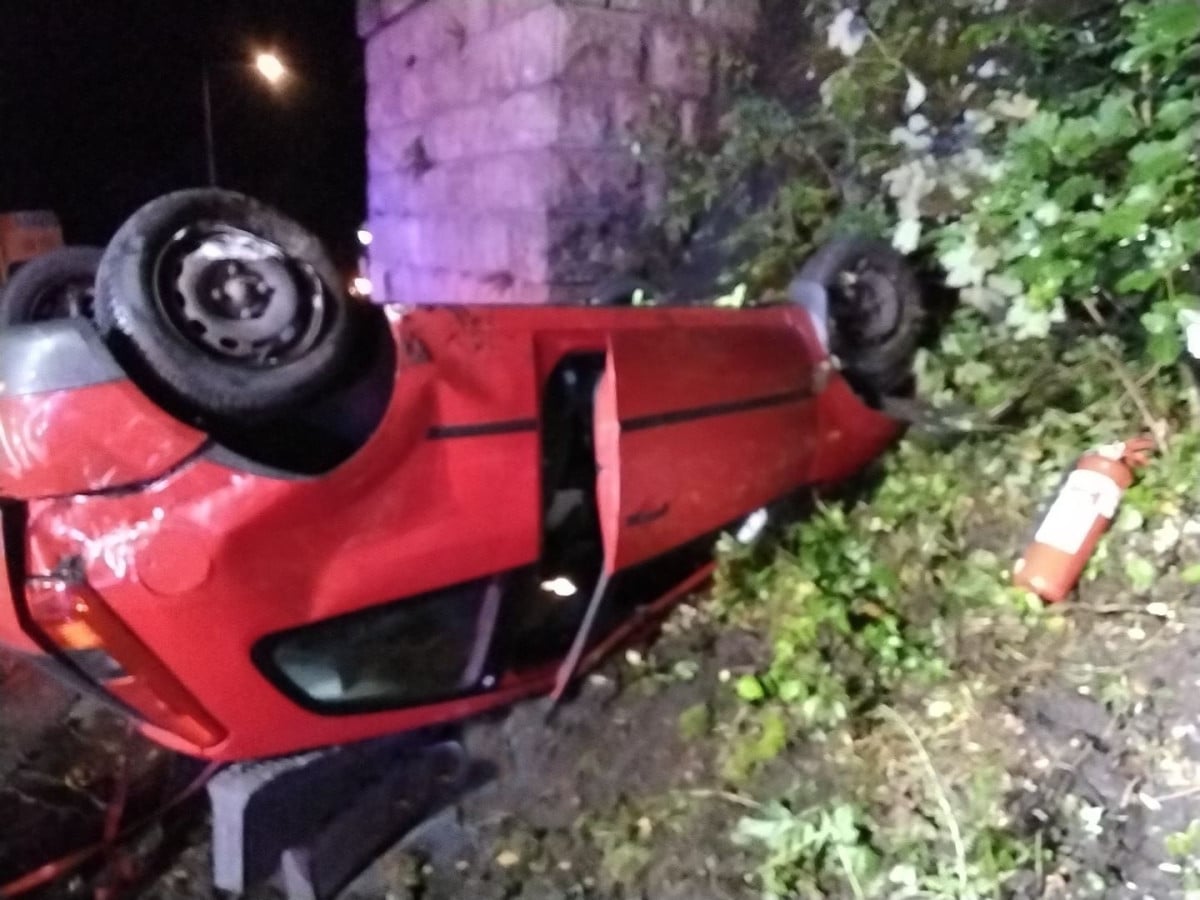 Tragická nehoda u Tanvaldu. Foto: HZS