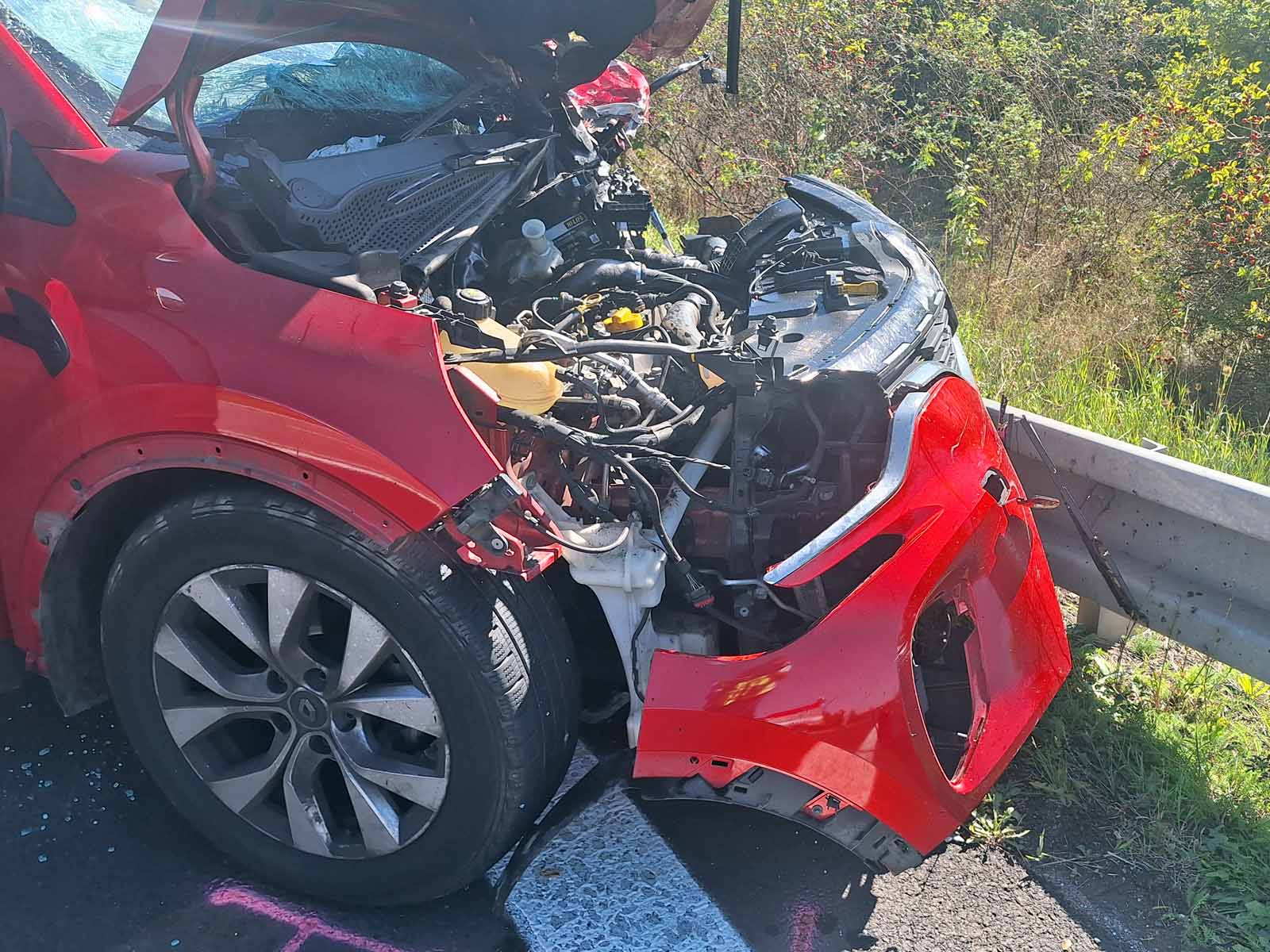 Tragická nehoda u Kývalky. Foto: HZS