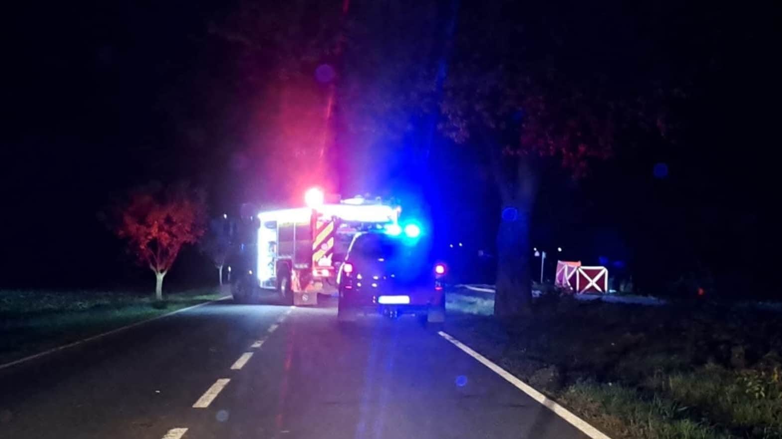 Tragická nehoda u Mšena.