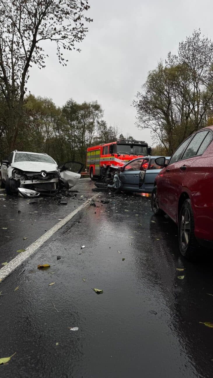 Vážná nehoda u Stráže nad Ohří. Foto: HZS