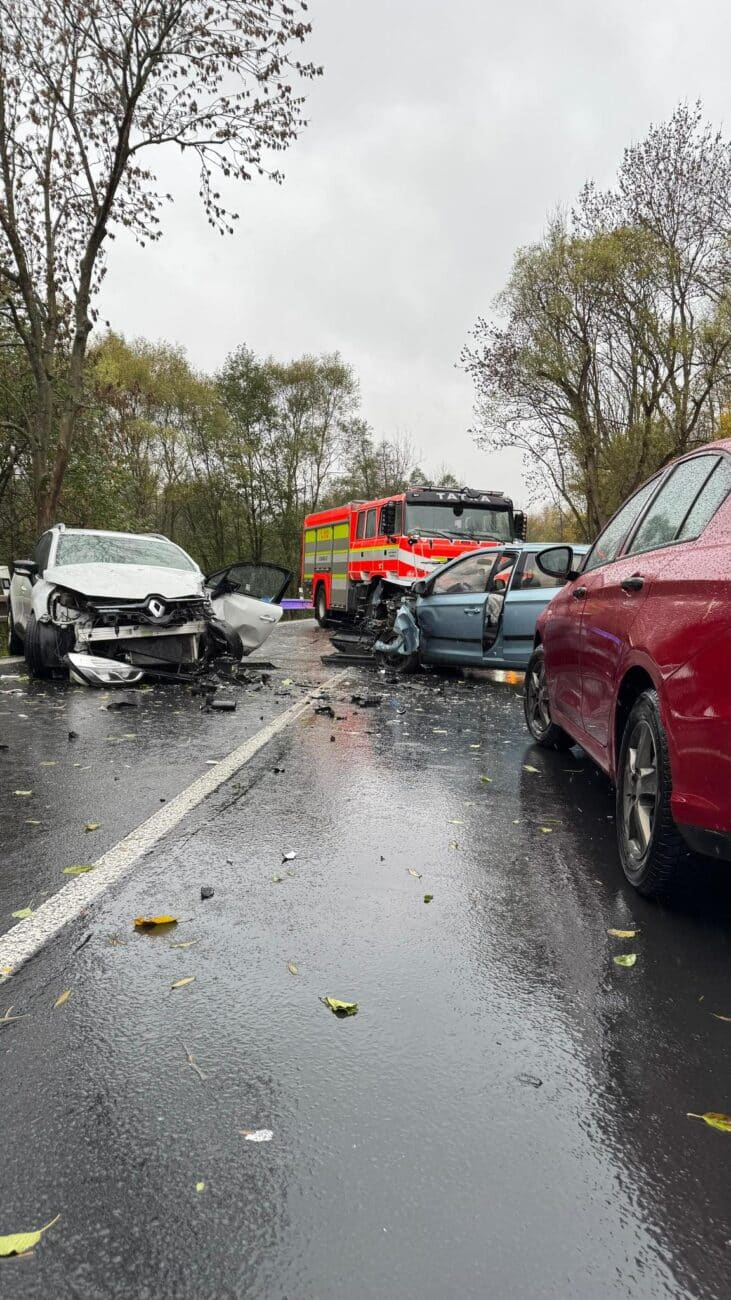 Vážná nehoda u Stráže nad Ohří. Foto: HZS