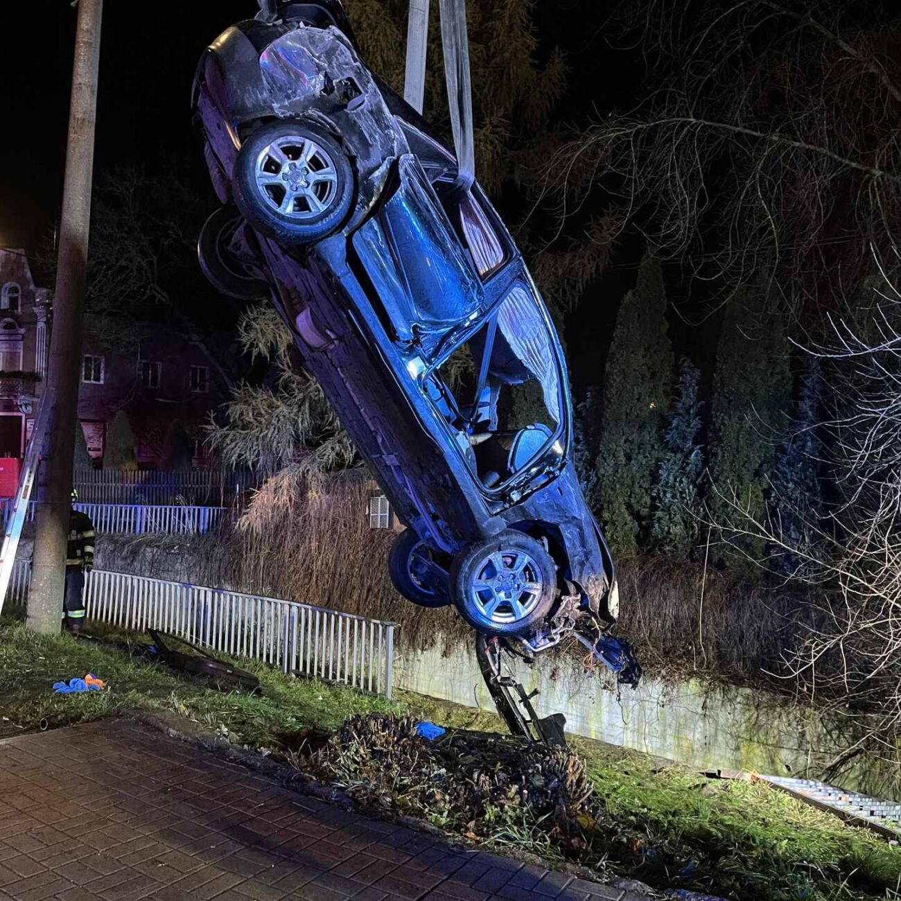 Nehoda v Libouchci. Foto: HZS