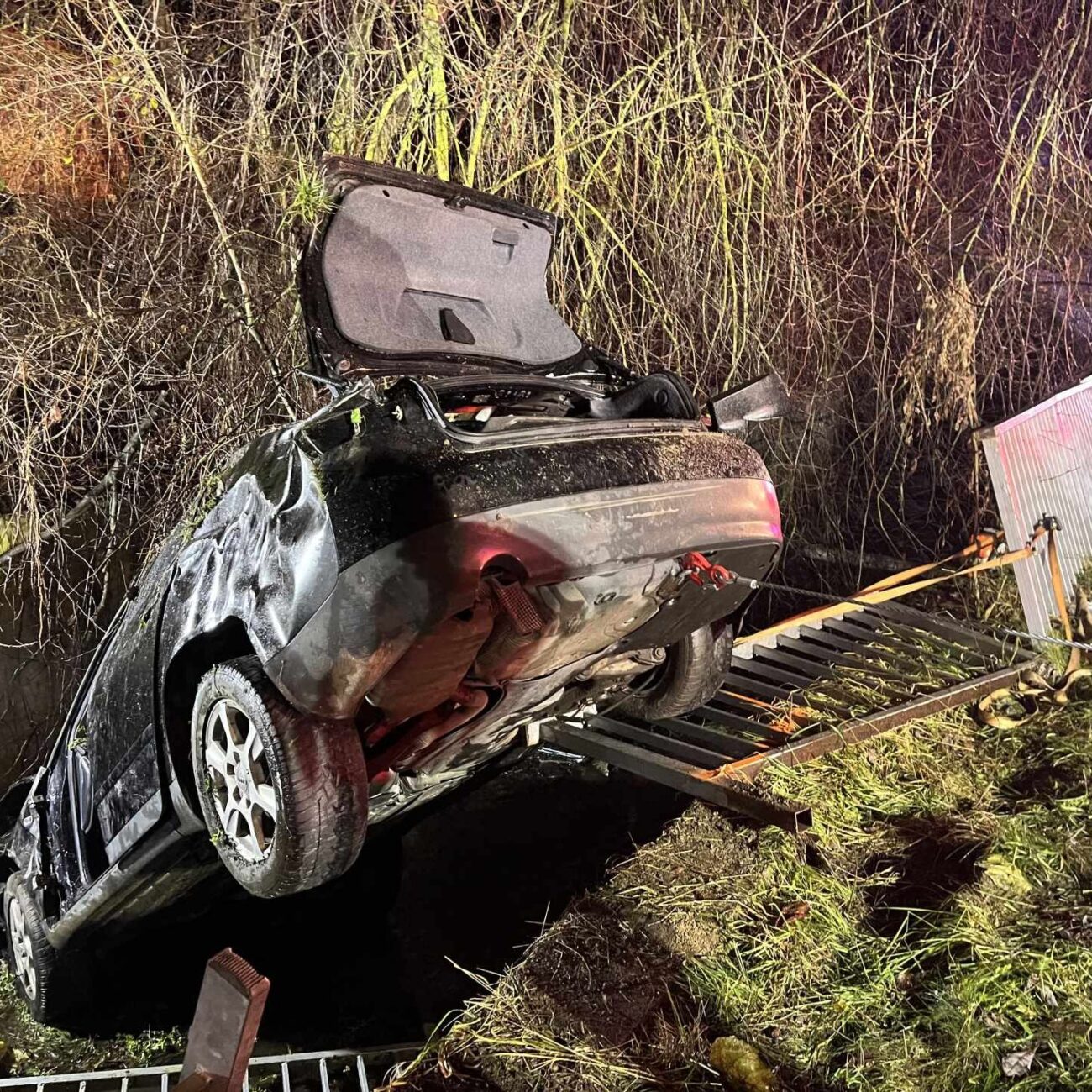 Nehoda v Libouchci. Foto: HZS