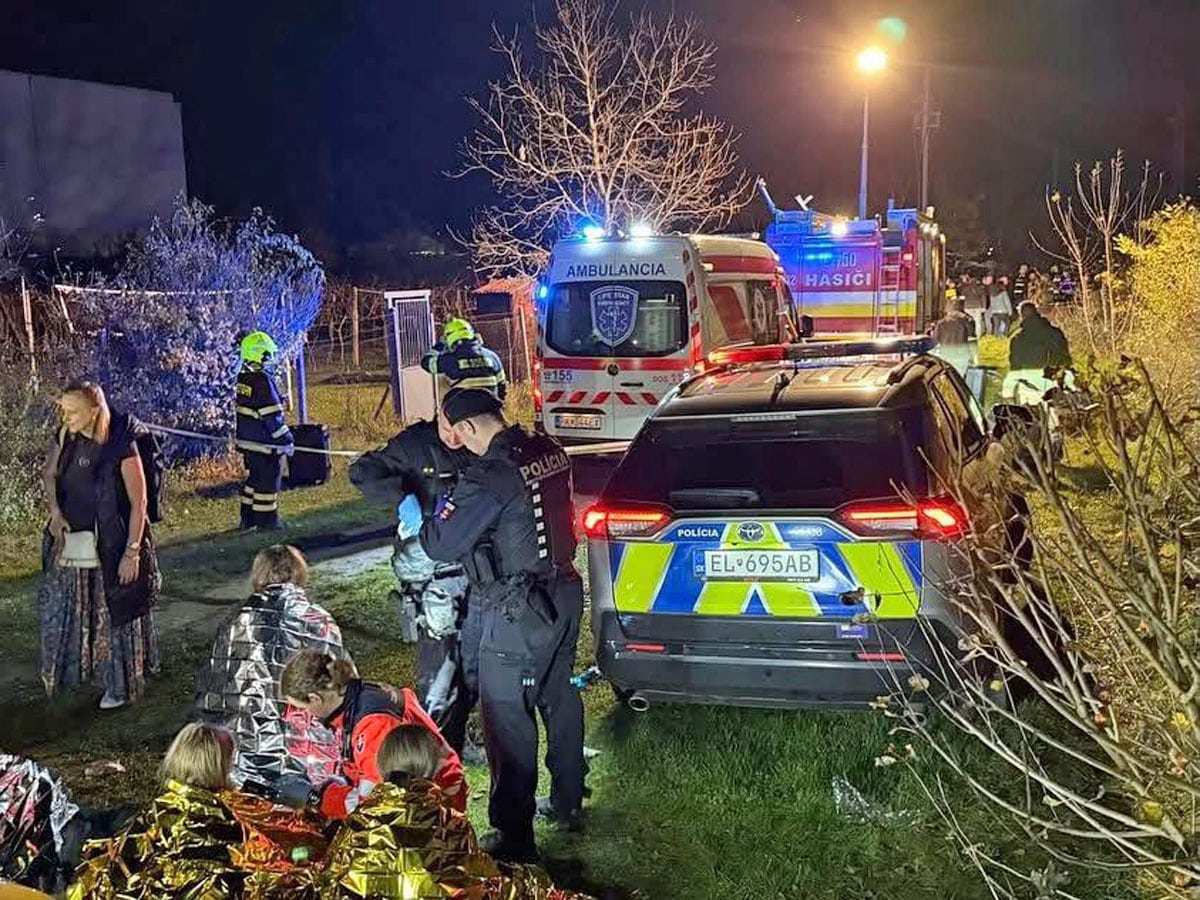 Nehoda vlaků u Pezinku. Foto: PSR