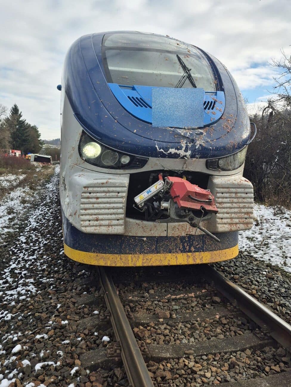 Vážná nehoda u Vizovic. Foto: HZS ZLK