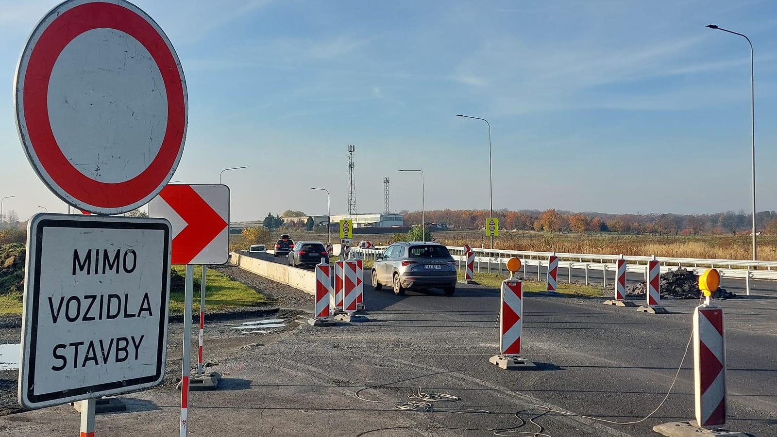 Od pondělí skončí omezení na dálnici D10 a D0 u Prahy. Foto: ŘSD
