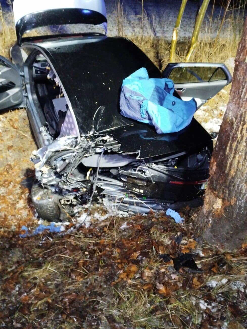 Vážná nehoda u Varnsdorfu. Foto: HZS