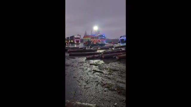 VIDEO: Nehoda na dálnici D56 u Paskova.