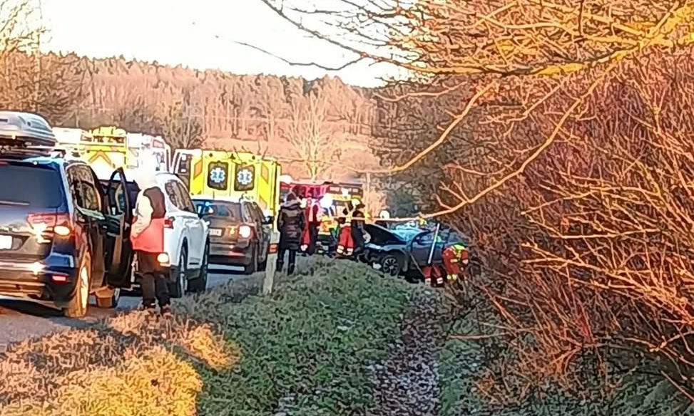 Vážná nehoda u Úlibic. Foto: První Miletínská