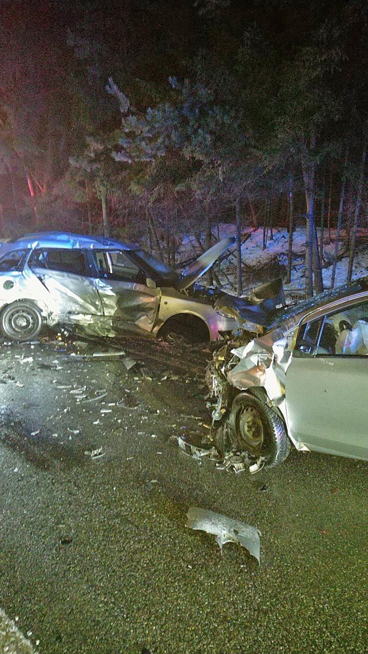 Nehoda u Boršova nad Vltavou. Foto: HZS