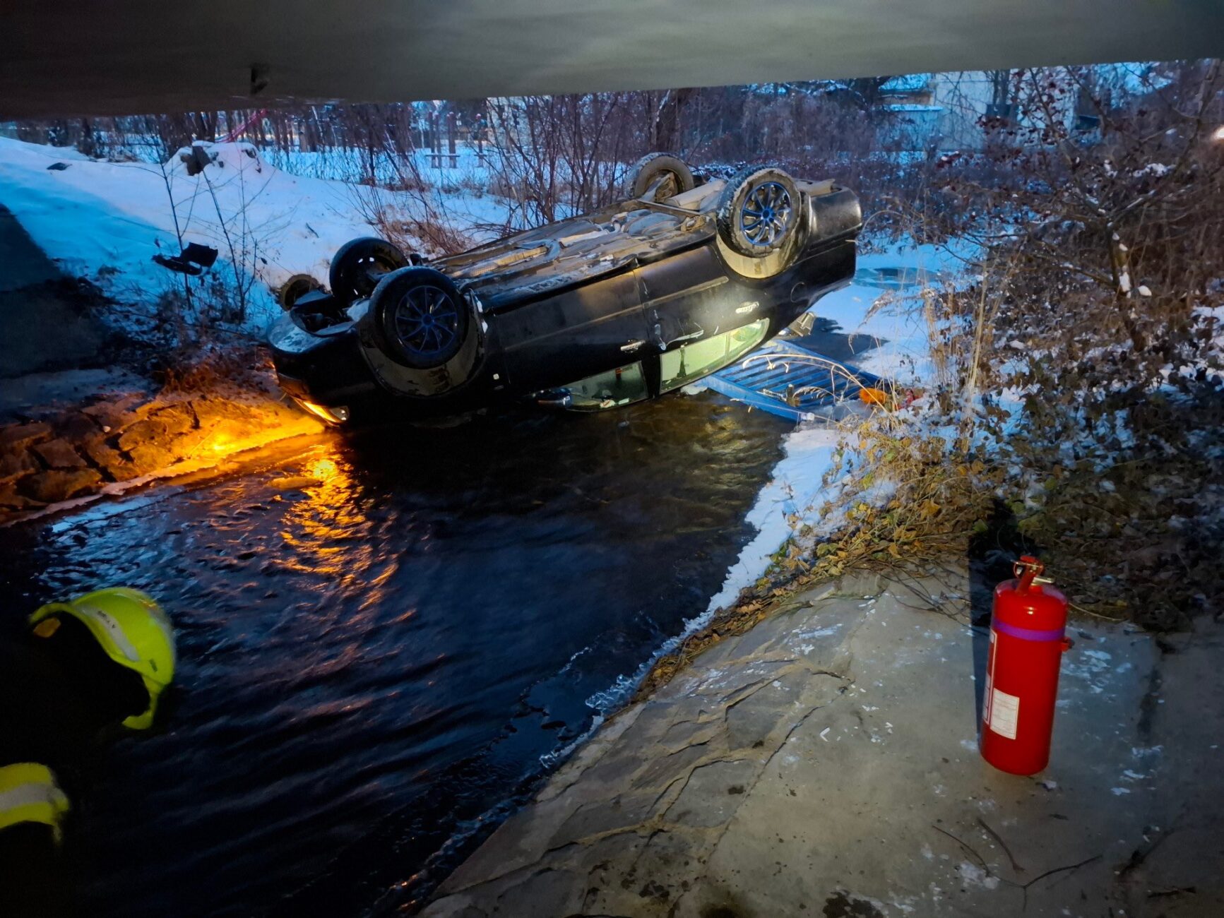 Nehoda v Újezdu. Foto: HZS