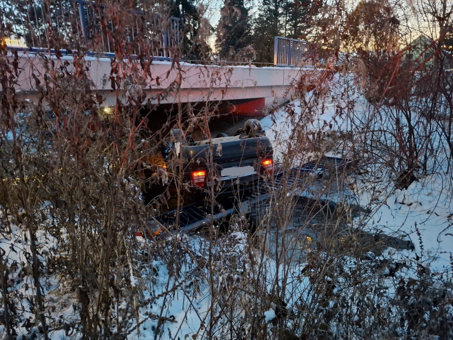 Nehoda v Újezdu. Foto: HZS