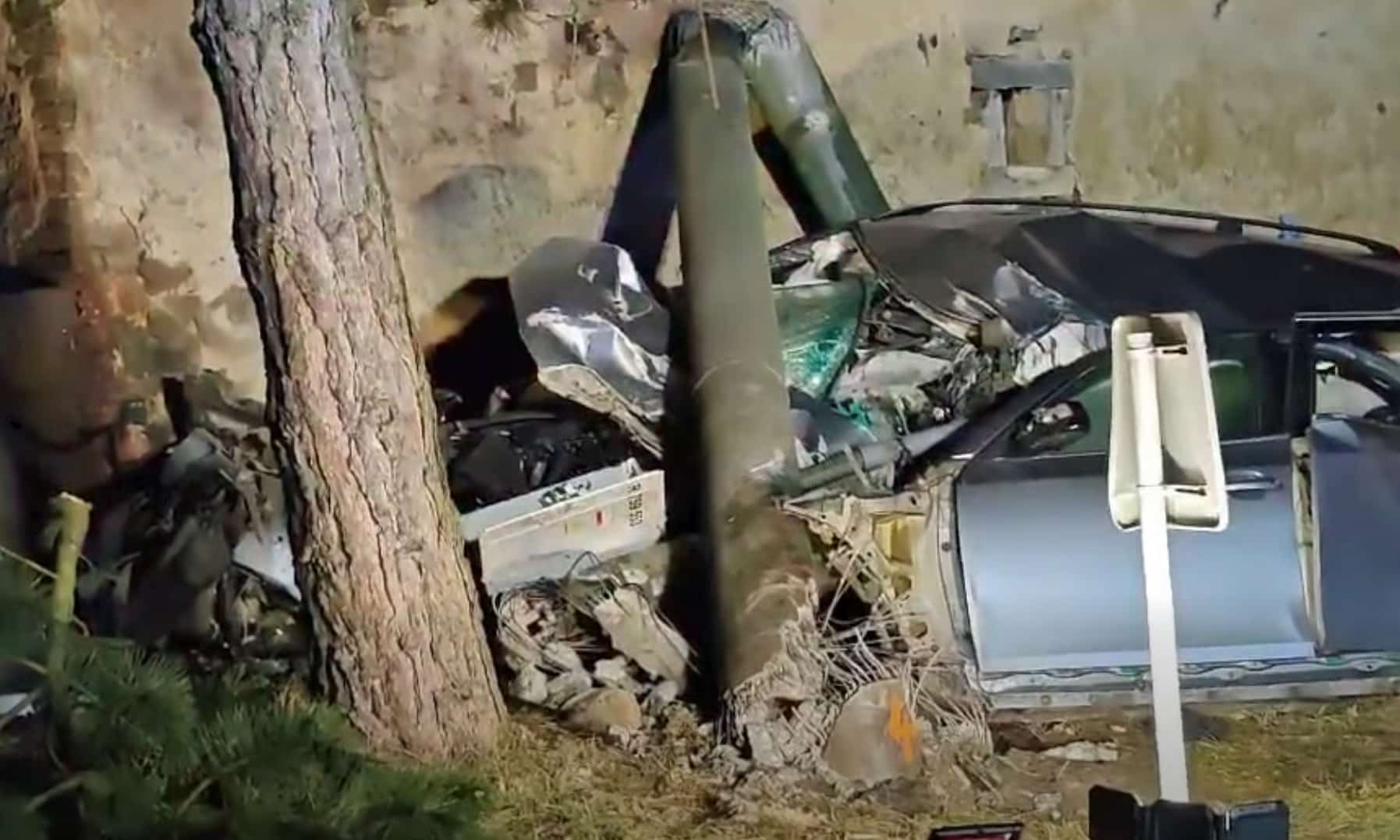 Tragická nehoda v Rešicích. Foto: Policie ČR