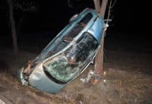 Nehoda u obce Bezděz. Foto: Policie ČR