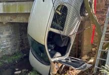 Nehoda v Černošicích. Foto: HZS Středočeského kraje