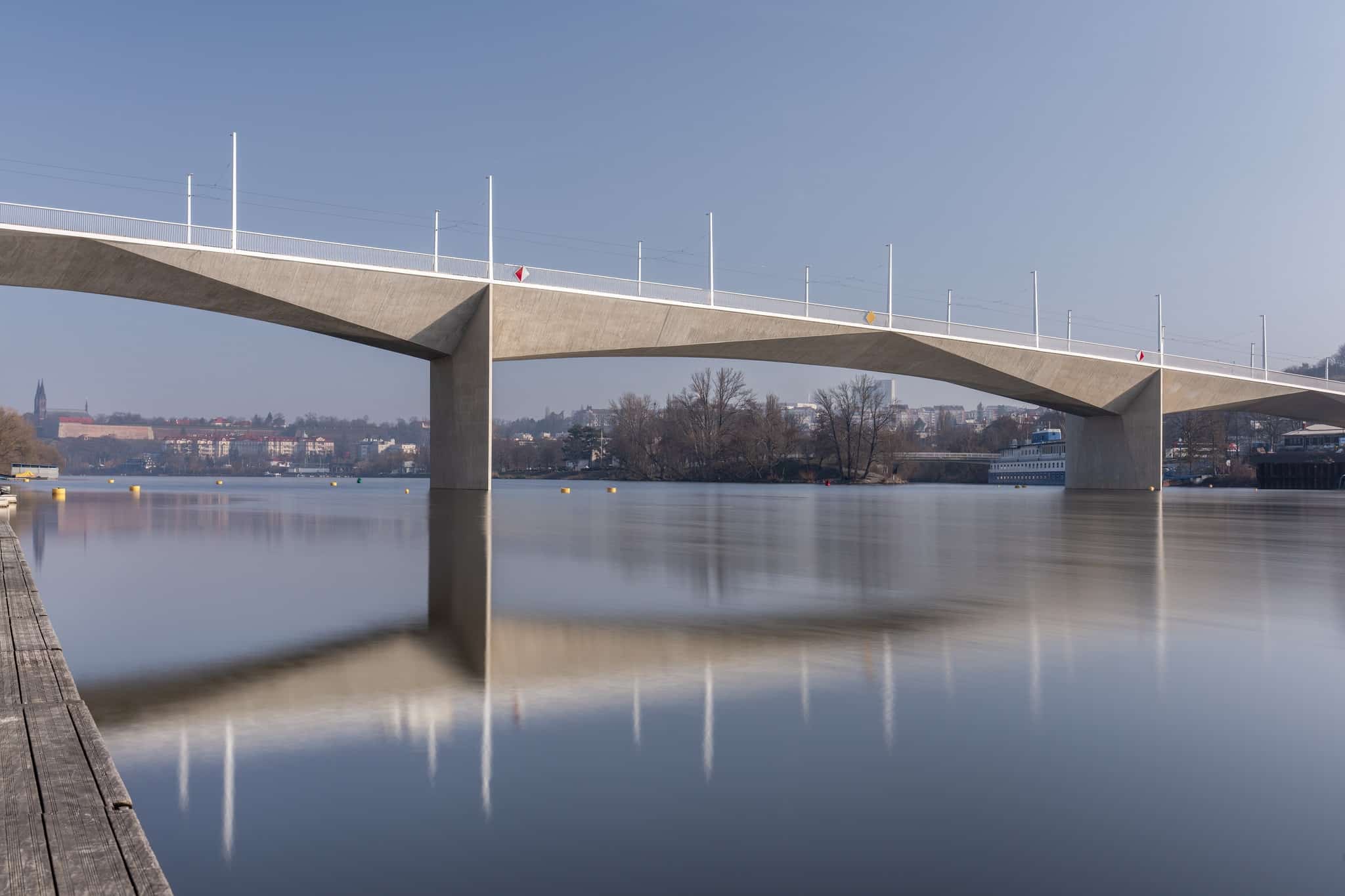 Nový Dvorecký most byl otevřen. Foto: HM Praha