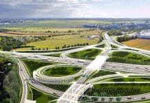 Budoucí podoba MÚK Aviatická u pražského letiště. Zdroj: ŘSD