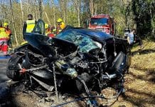 Vážná nehoda u Ralska. Foto: HZS