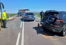 Vážná nehoda u Oleksovic na Znojemsku. Foto: HZS JMK