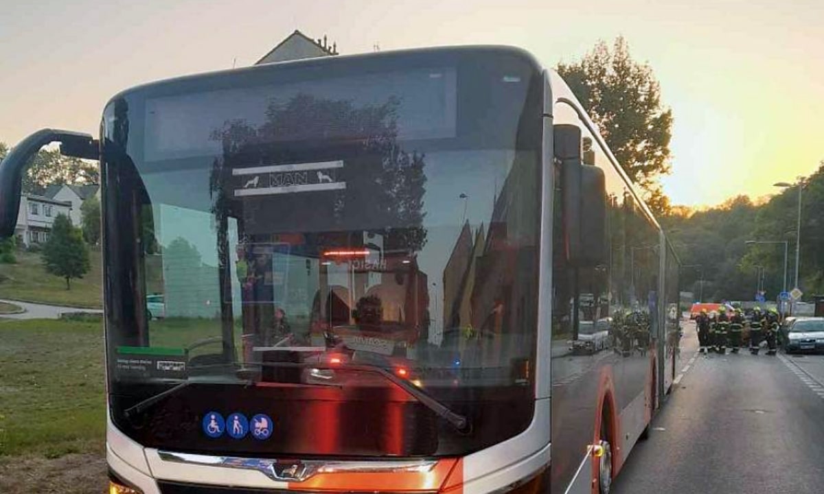 Nehoda v Libušíně. Foto: HZS Středočeského kraje
