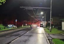 Nehoda u Mariánských Lázní. Foto: Policie ČR
