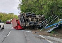 Nehoda na Strakonické ulici. Foto: Policie ČR