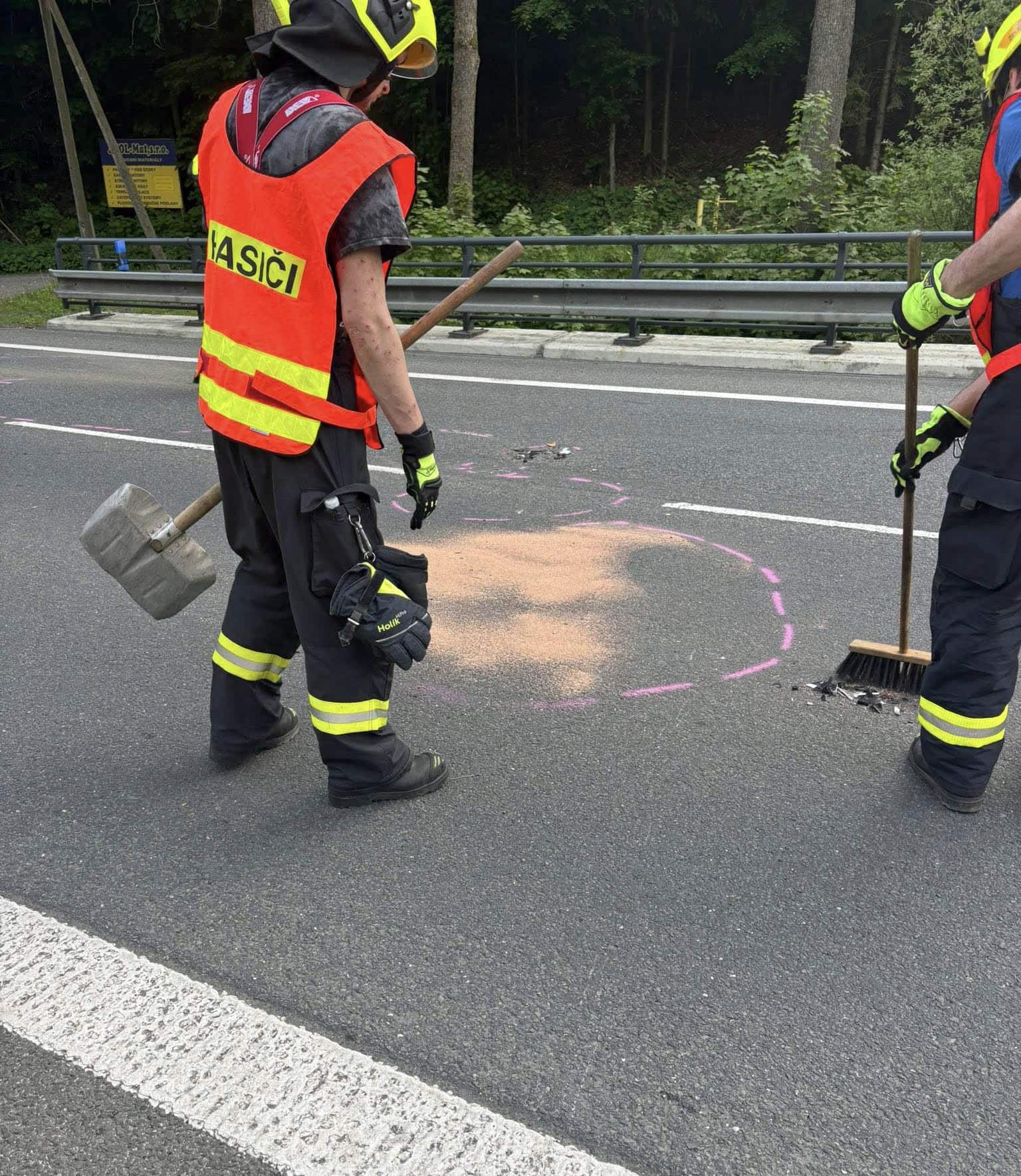 Tragická nehoda v Železném Brodě. Foto: Hasiči Železný Brod